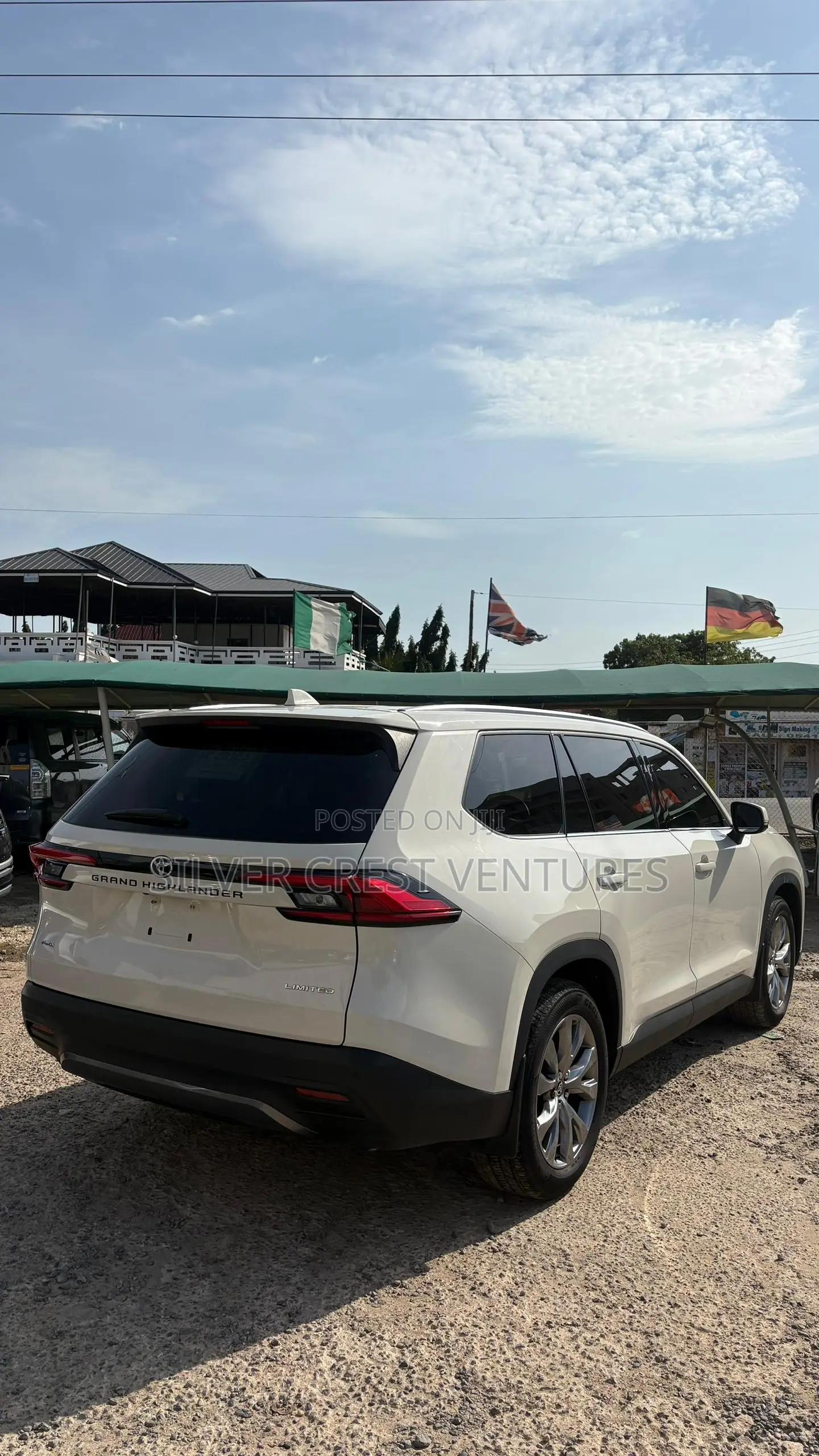 Toyota Grand Highlander Limited AWD 2024 Off white