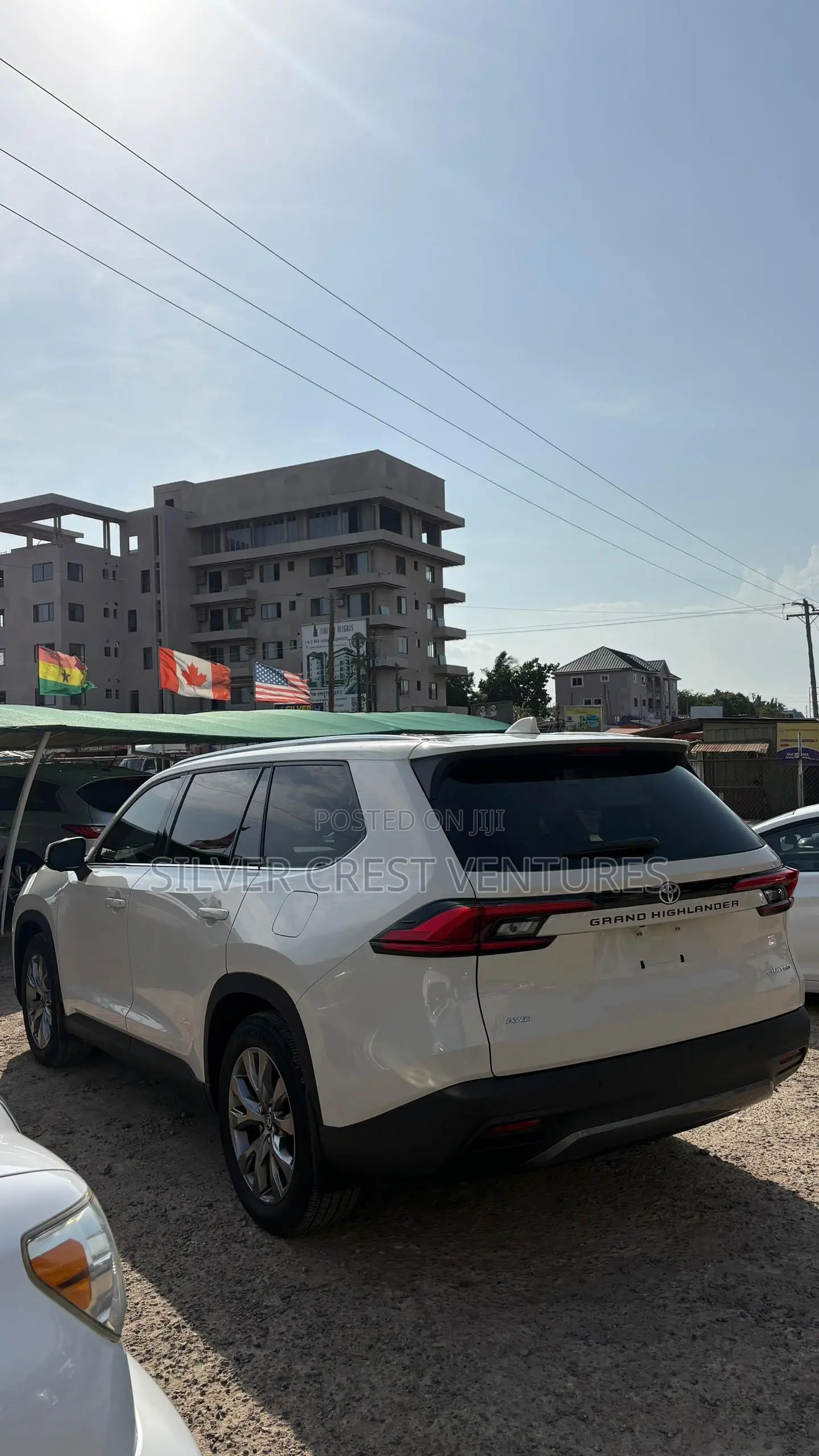 Toyota Grand Highlander Limited AWD 2024 Off white