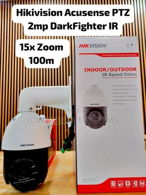 Hikivision 2mp Ip PTZ 15x Zoom 100m Ir Long Range Darkfighter