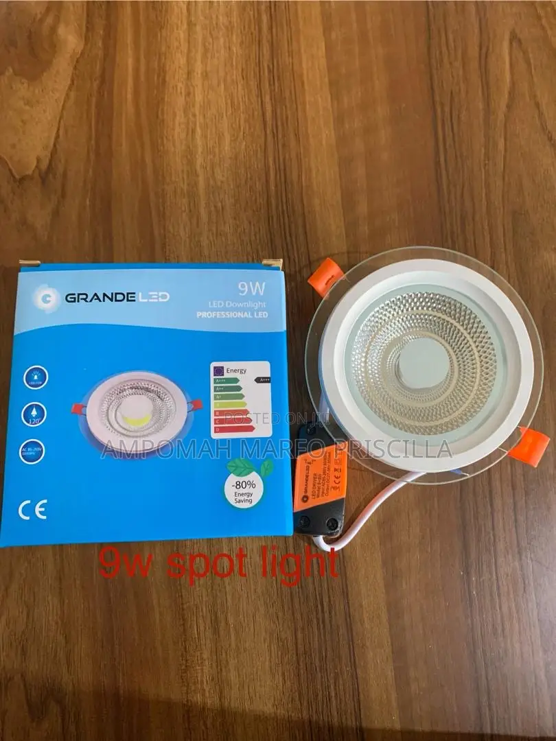 12w Glass Spotlight