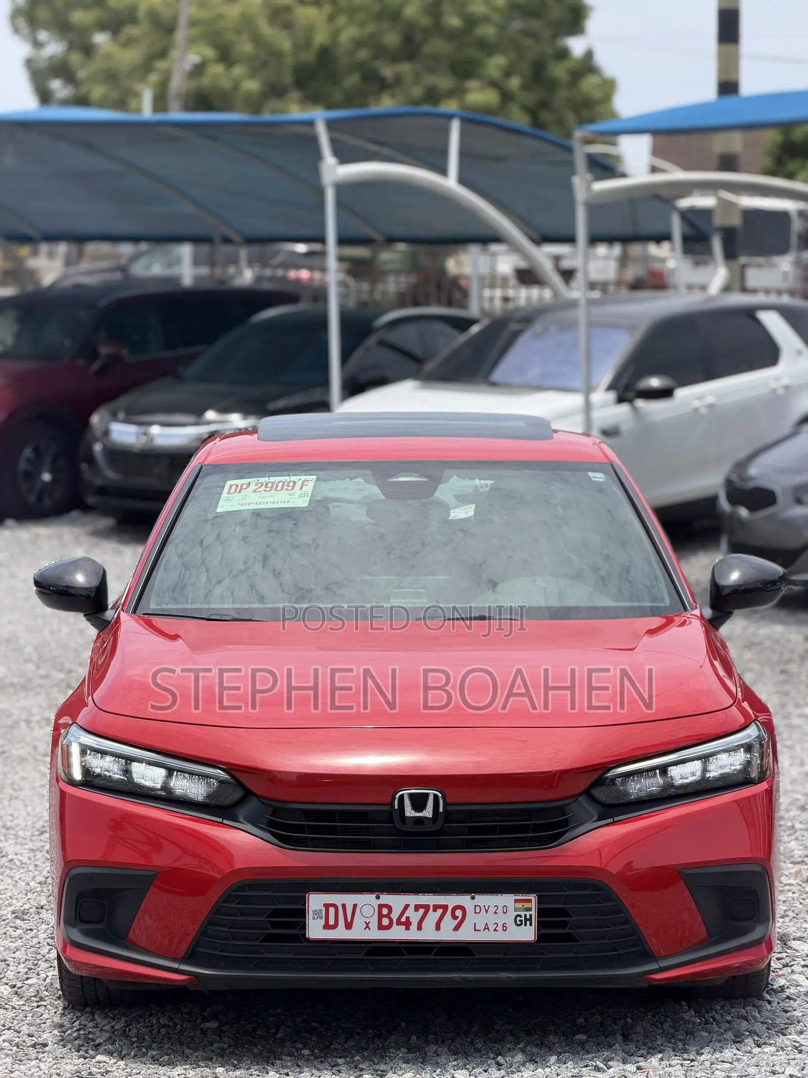 Honda Civic Sport CVT 2024 Red