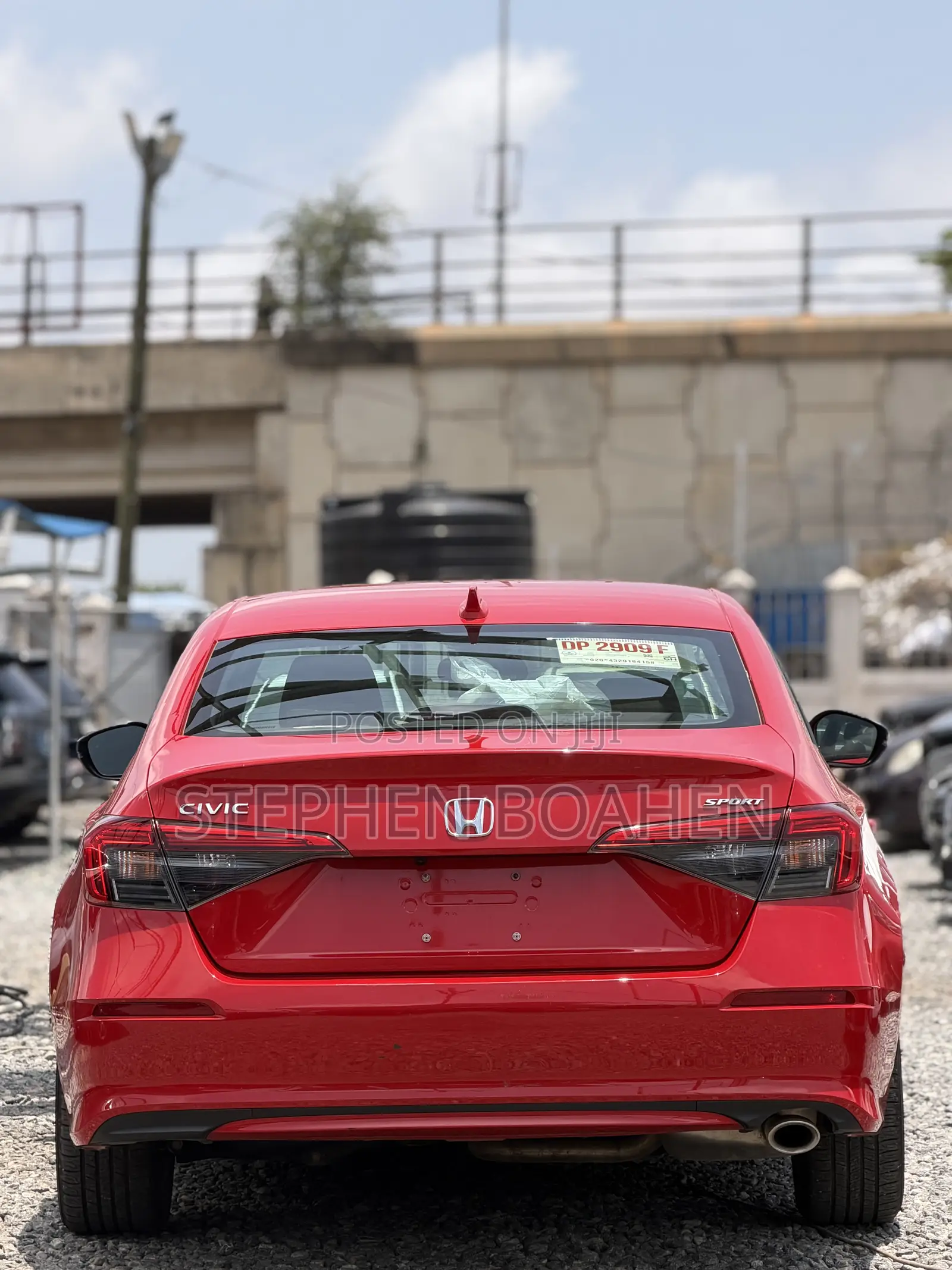 Honda Civic Sport CVT 2024 Red