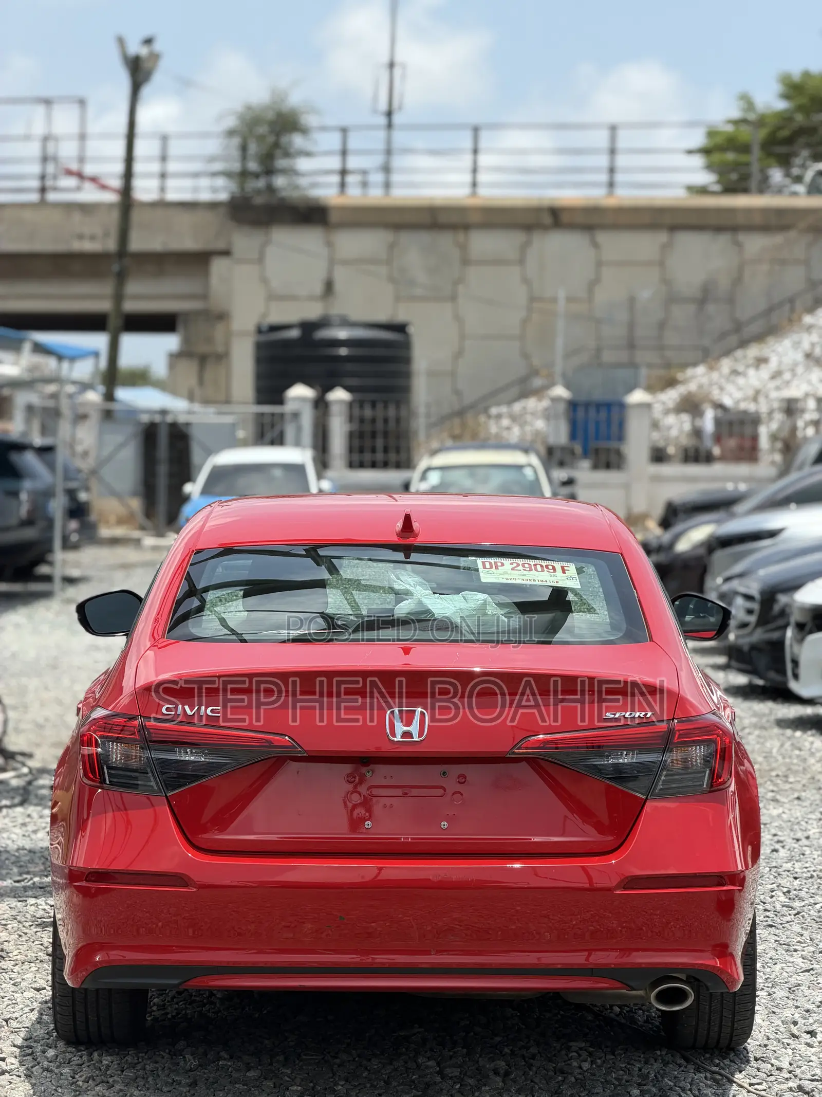 Honda Civic Sport CVT 2024 Red