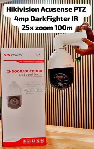 Hikivision 4 Mp 25x Powered by Darkfighter Ir Acusense PTZ 100m Ir