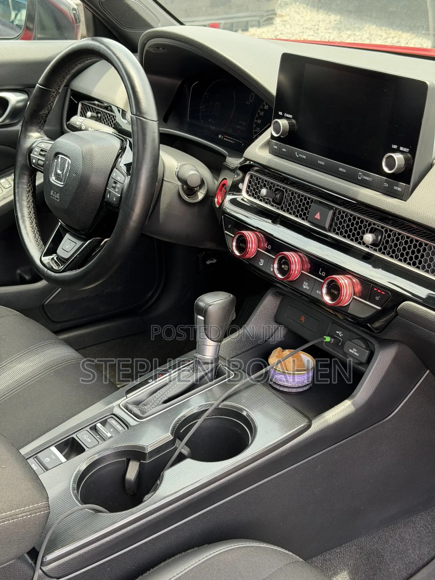 Honda Civic Sport CVT 2024 Red