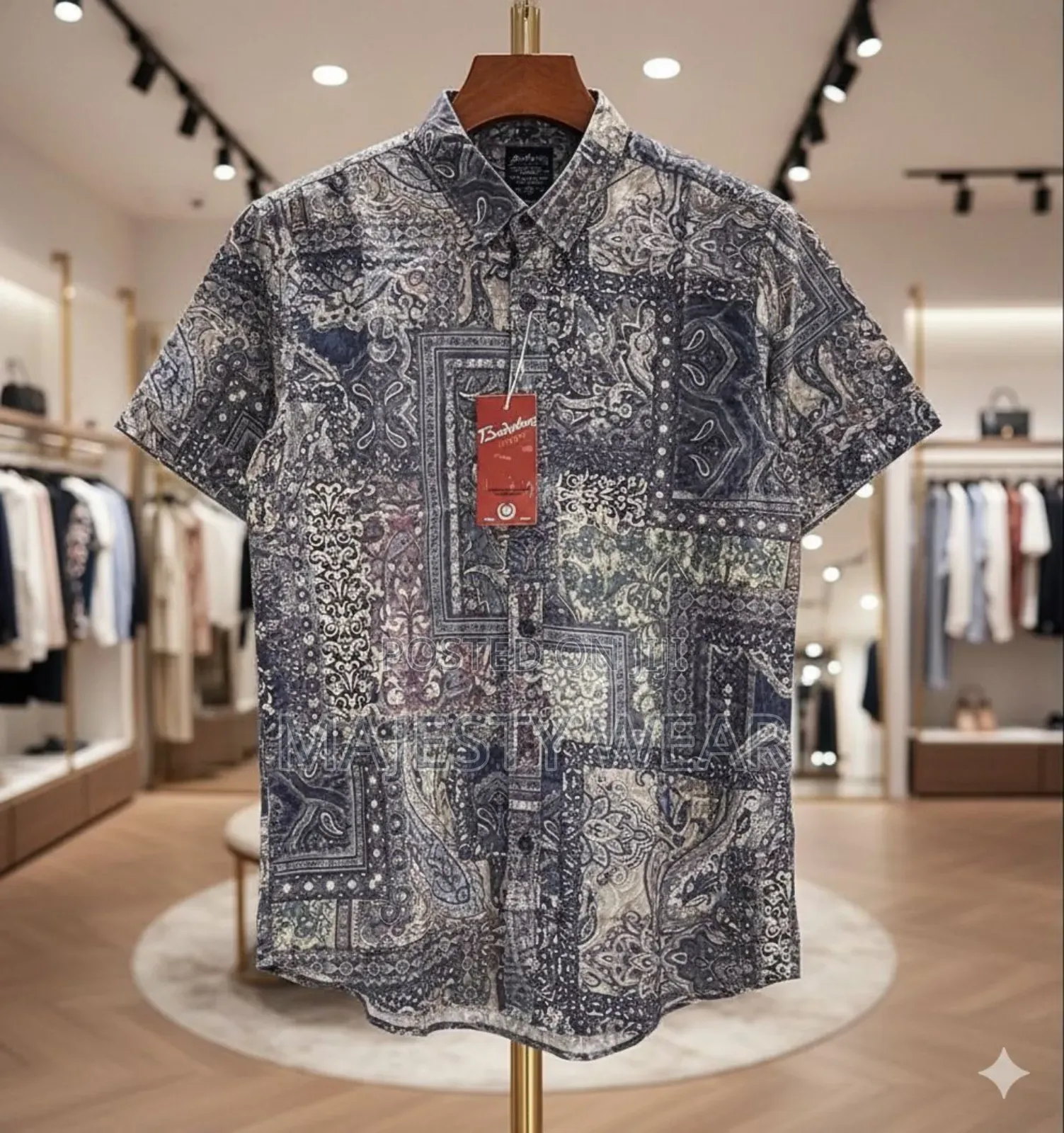 Demure and Classic Men's Shirt
