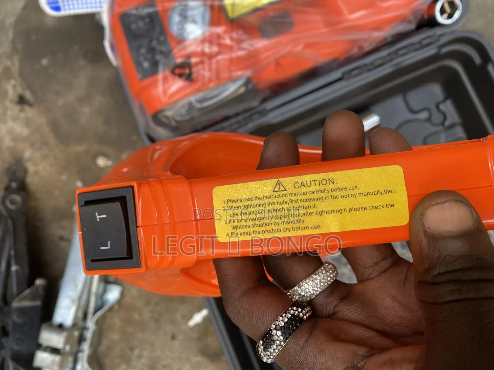 Electronic Car Jack Multifunction
