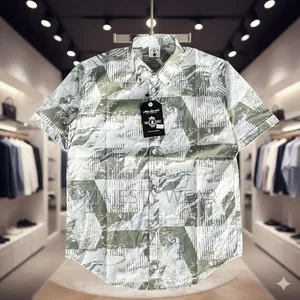 Office Short Sleeve Shirt for Men