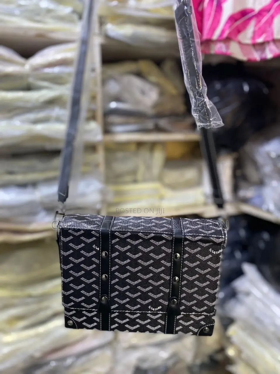 Quality Leather Goyard Side Bags