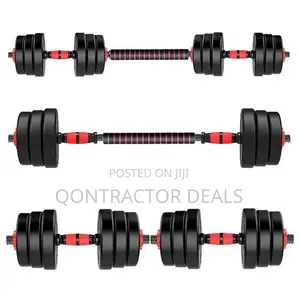 Qontractor Deals 40kg 3 in 1 Adjustable Dumbbells