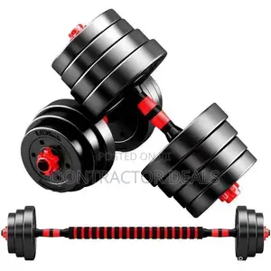 Qontractor Deals 40kg 3 in 1 Adjustable Dumbbells