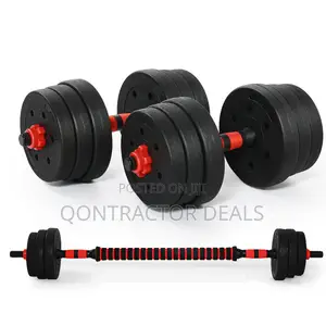 Qontractor Deals 40kg 3 in 1 Adjustable Dumbbells