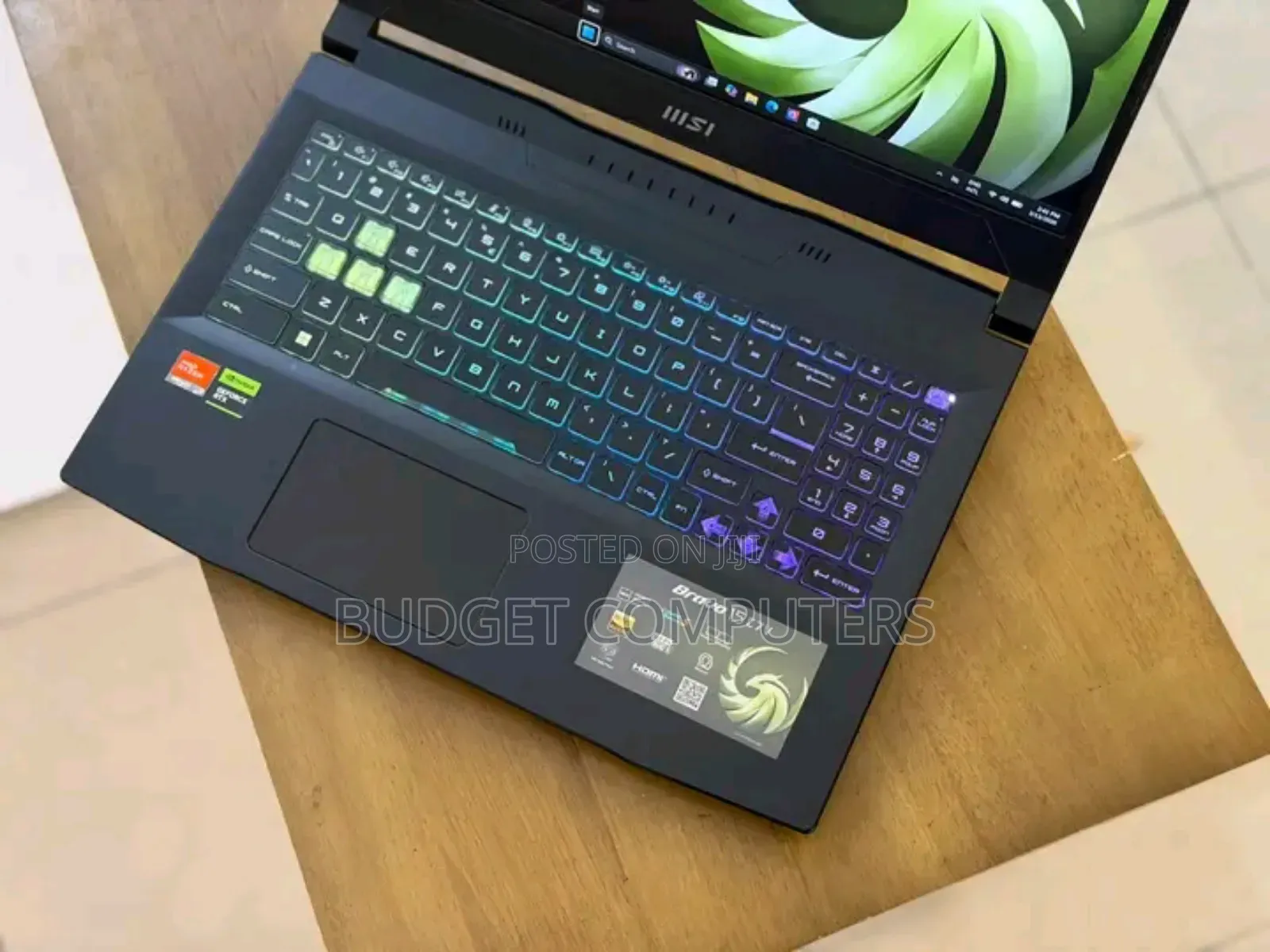 New Laptop MSI GF65 Thin 10UE 16GB AMD Ryzen 9 SSD 1T