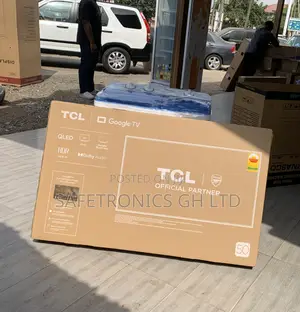 TCL Slim Design 50 Inch Android 50s5k Qled Frameless Tv