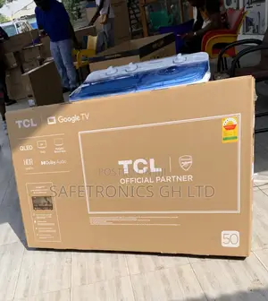 Order Sleek TCL Qled 50 Inch Smart Uhd Android Frameless 50s5k Tv