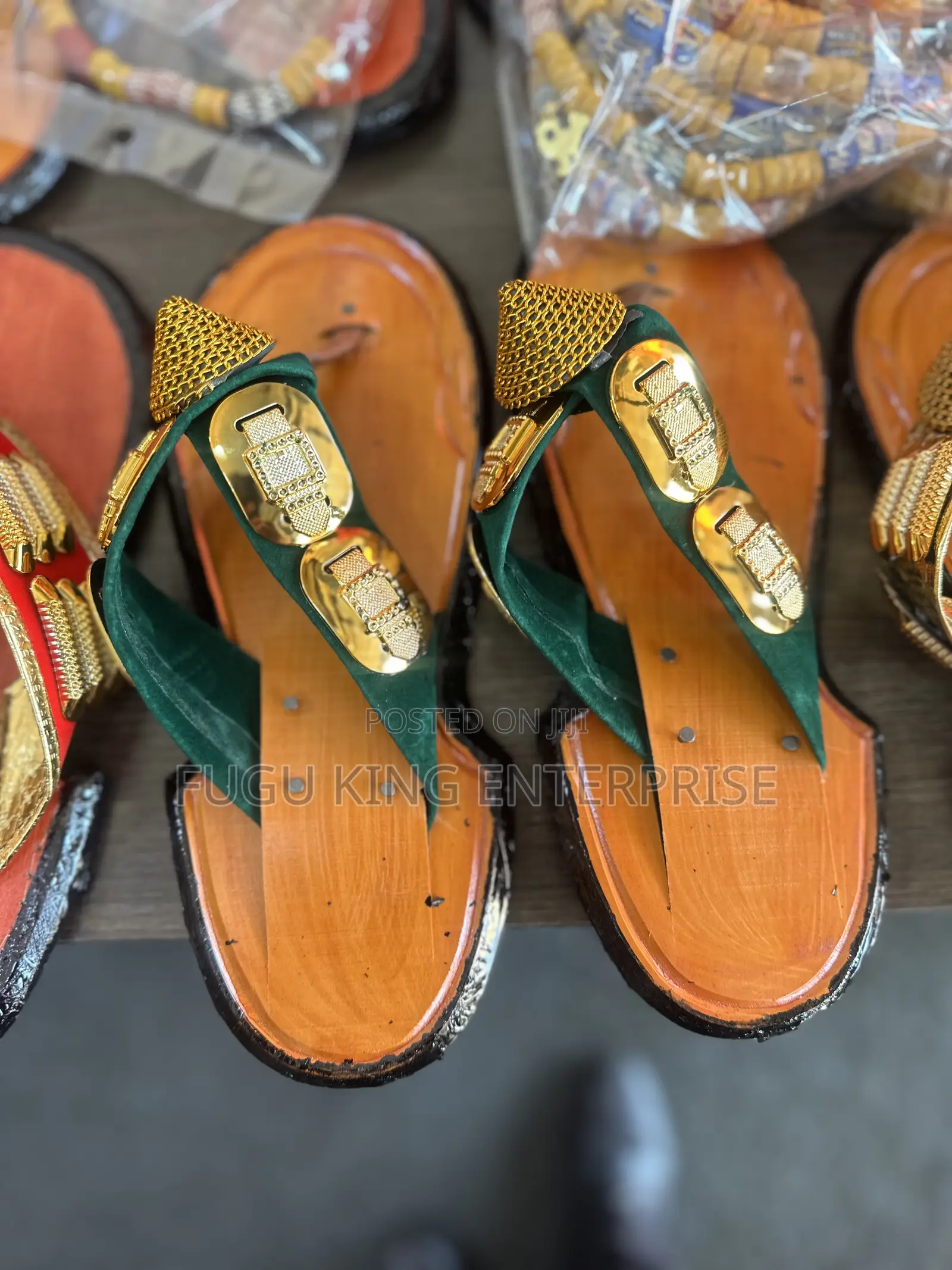 Locally Made Ahenema and Beads