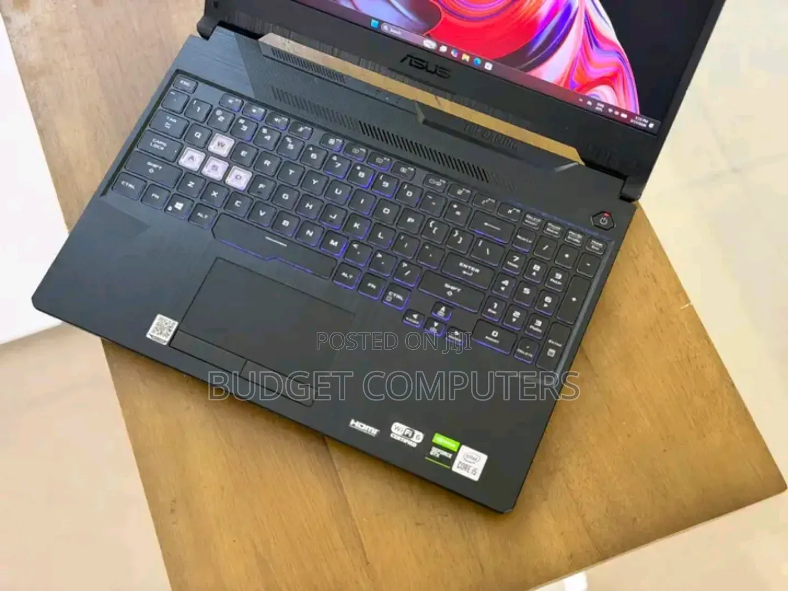 New Laptop Asus TUF Gaming A15 16GB Intel Core i5 SSD 512GB
