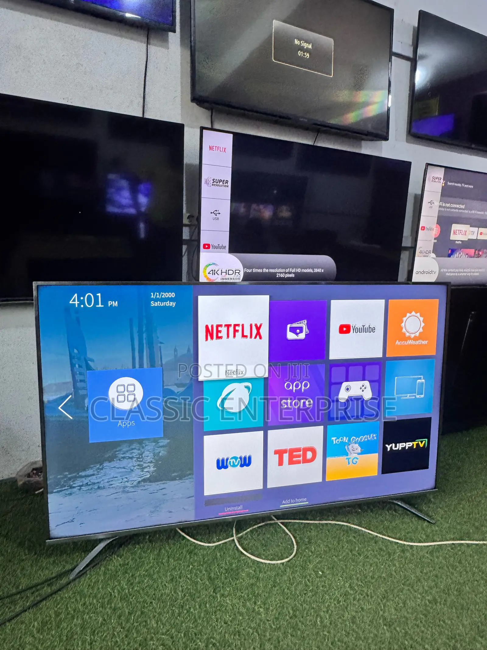 Hisense Europe 60 Inches Uled 2020 Model Smart Tv Super HDR Tv