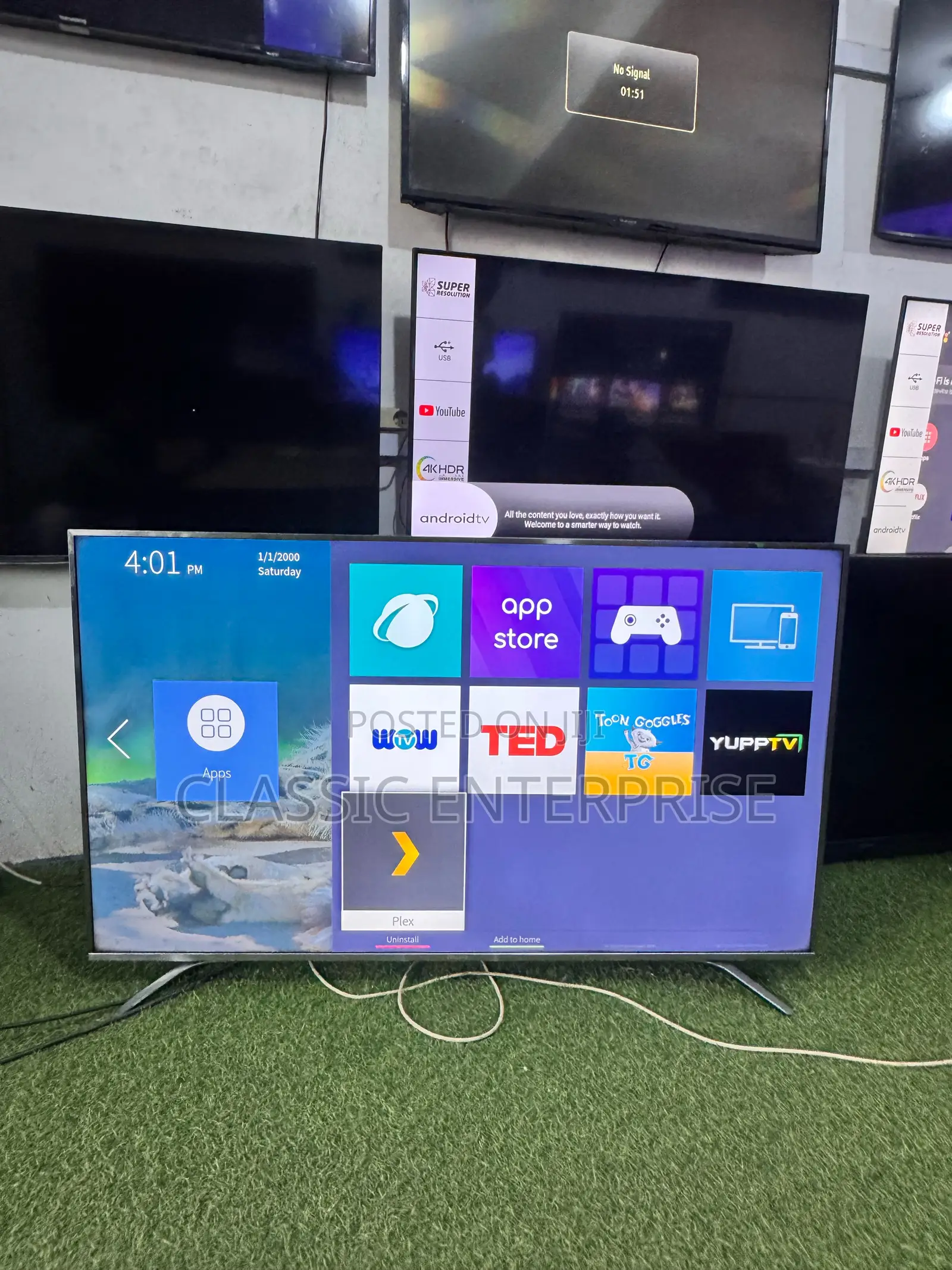 Hisense Europe 60 Inches Uled 2020 Model Smart Tv Super HDR Tv