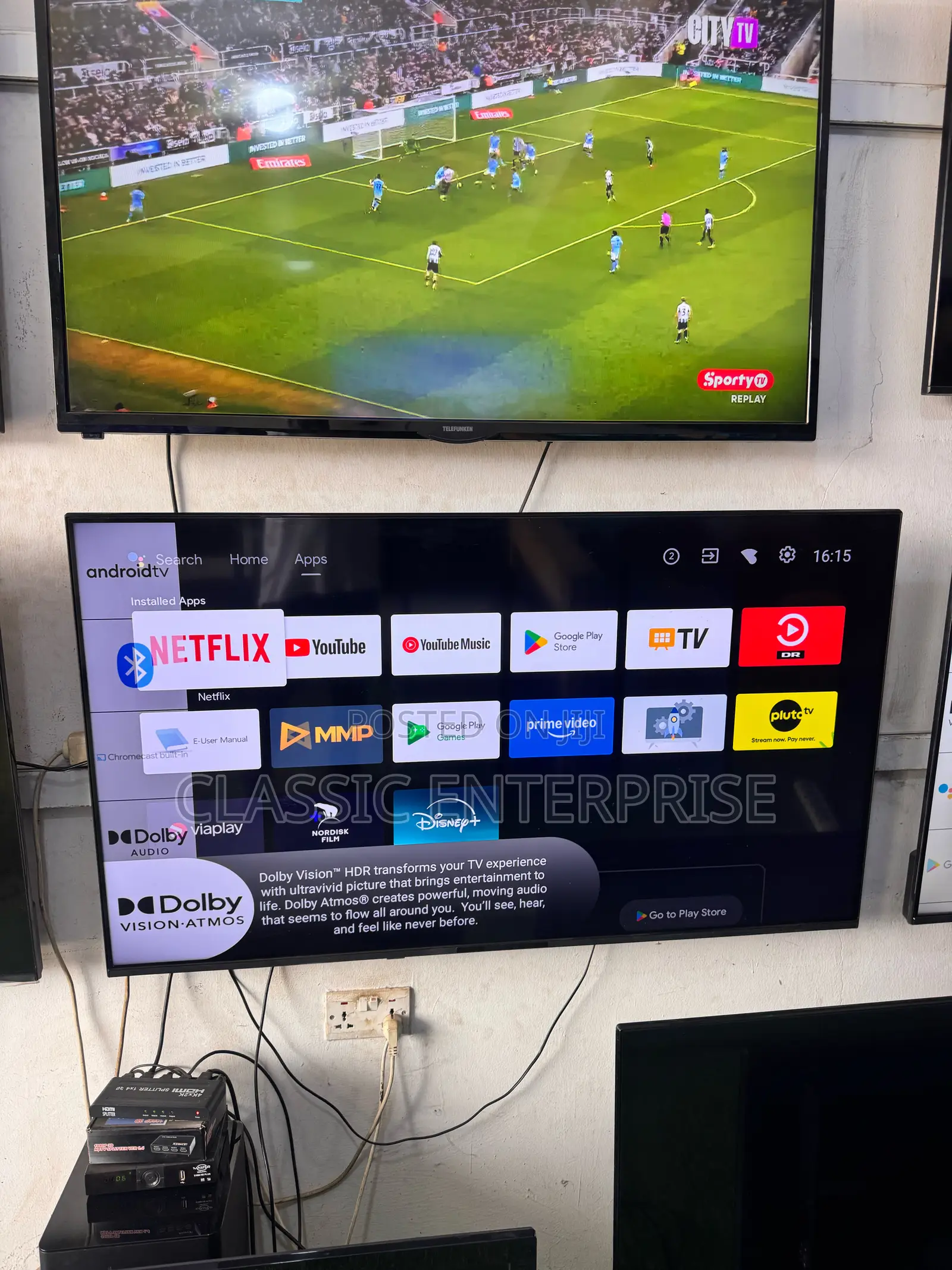 Toshiba Prosonic 2024/25 Model 55 Inches Android Tv