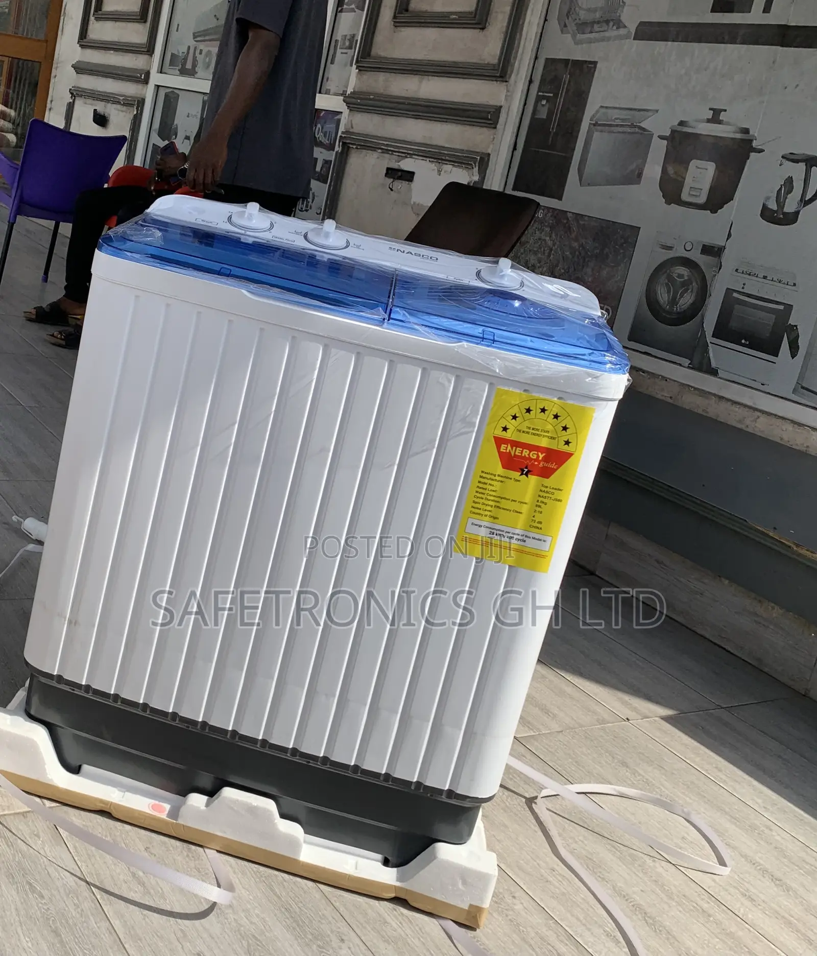 Newly Sufficient Nasco 11kg Topload Semiautomatic 2026 Washer