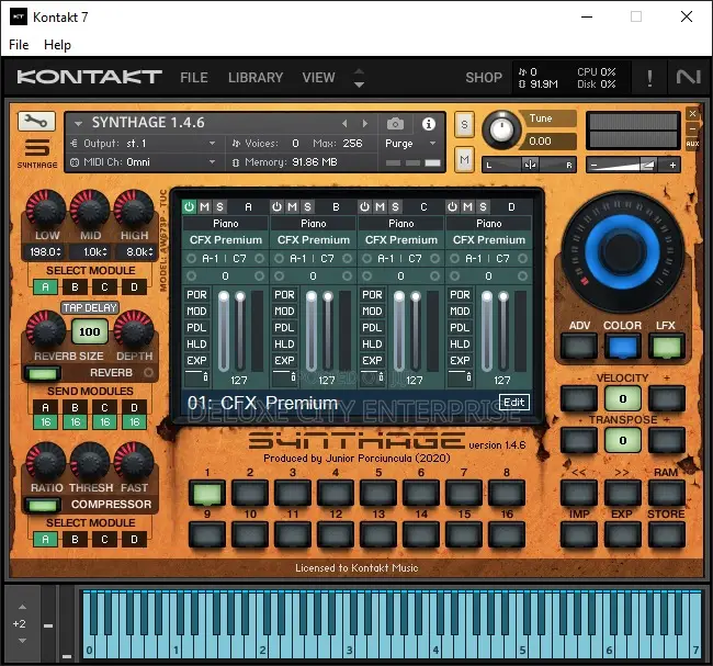 Yamaha Synthage V1.4.6 Kontakt Library Win/Mac
