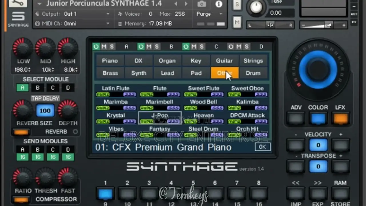 Yamaha Synthage V1.4.6 Kontakt Library Win/Mac