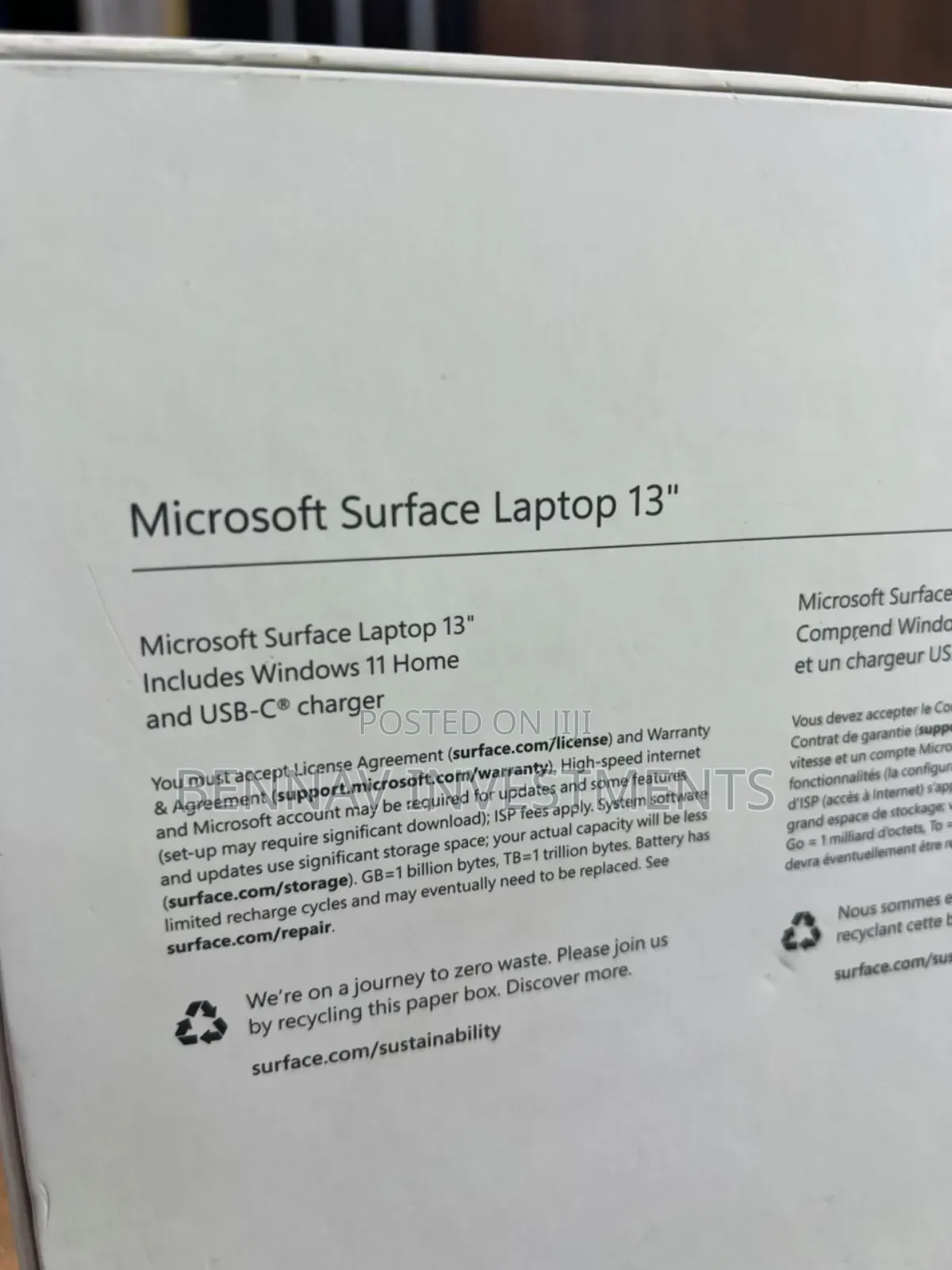 New Microsoft Surface Laptop 16GB Qualcomm Snapdragon X Plus SSD 256GB