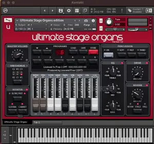Nord Ultimate Stage Organs Kontakt Library for Win/Mac