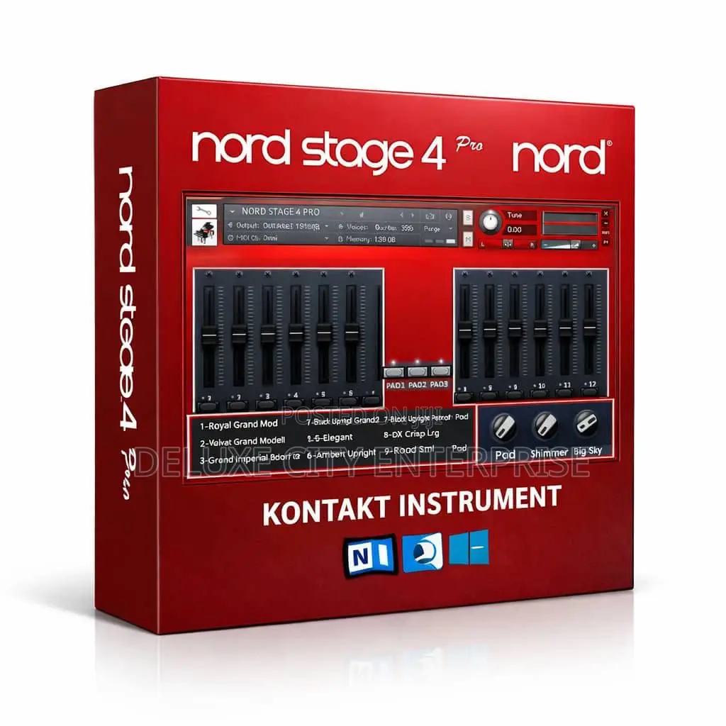 Nord Stage 4 Pro Plus.Kontakt Library(Win/Mac)