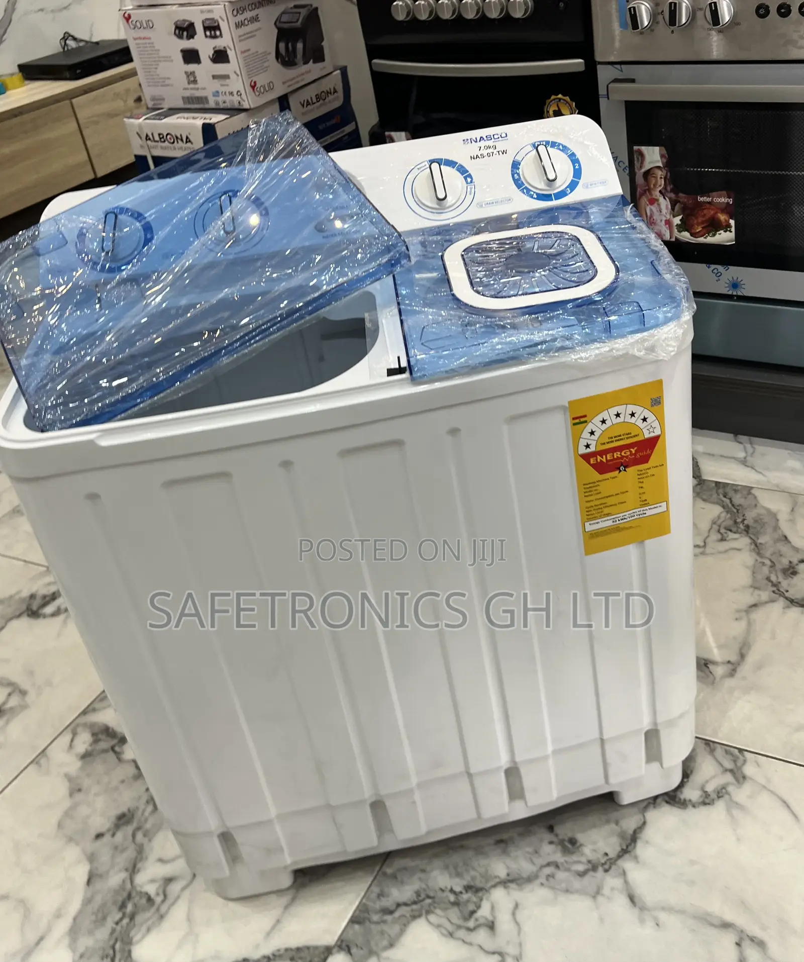Anti Rust Topload Nasco White Electric 7kg 2026 Washingmachine