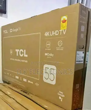 2026 TCL 55 Inches HDR Google Slim Frameless Tv