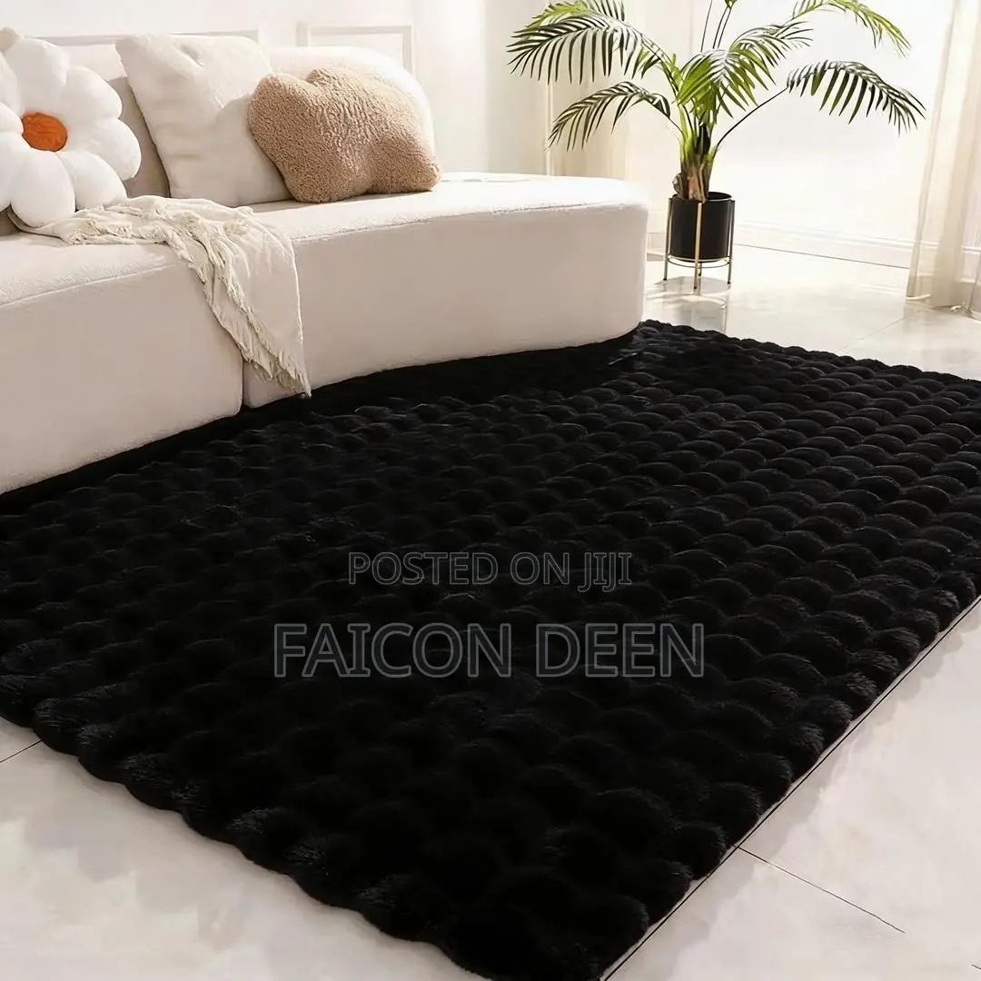 Premium Plush Fluffy Carpets (Available in Diff Colors
