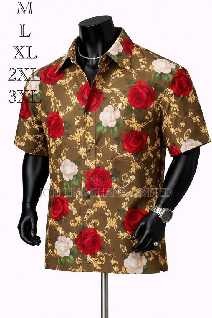 *New Stock Presidential Vip Short Sleeves Shirt*