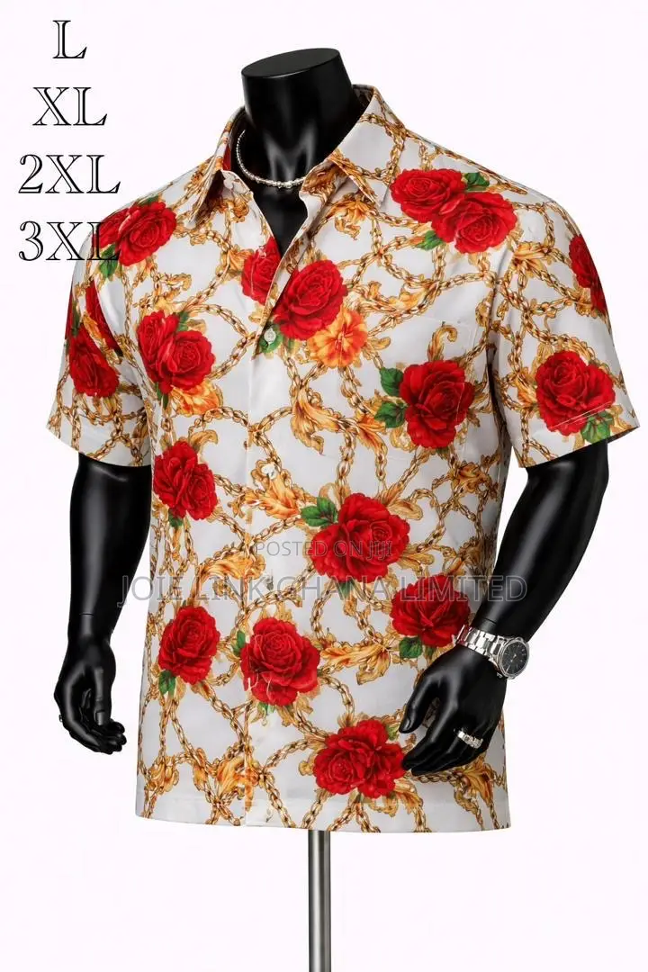 *New Stock Presidential Vip Short Sleeves Shirt*