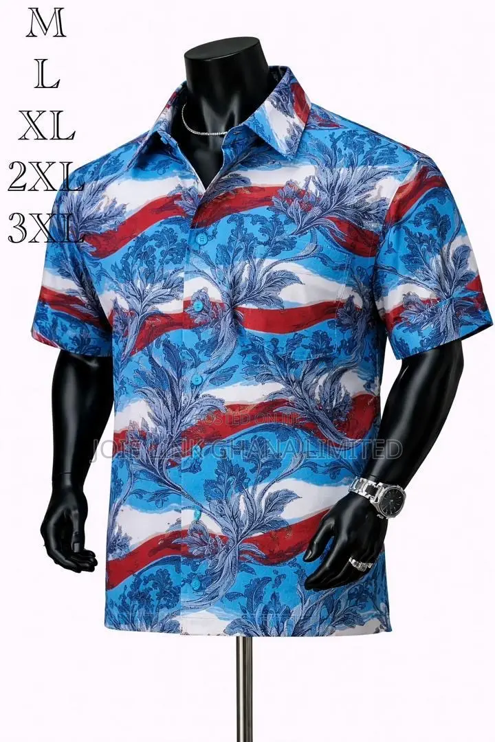 *New Stock Presidential Vip Short Sleeves Shirt*