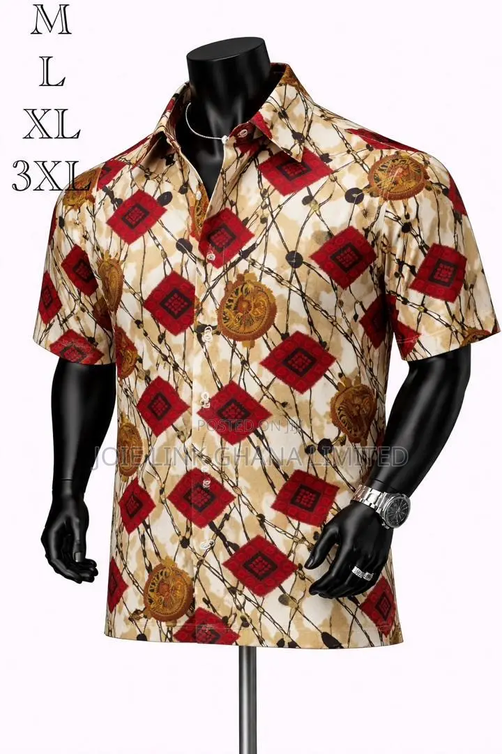 *New Stock Presidential Vip Short Sleeves Shirt*