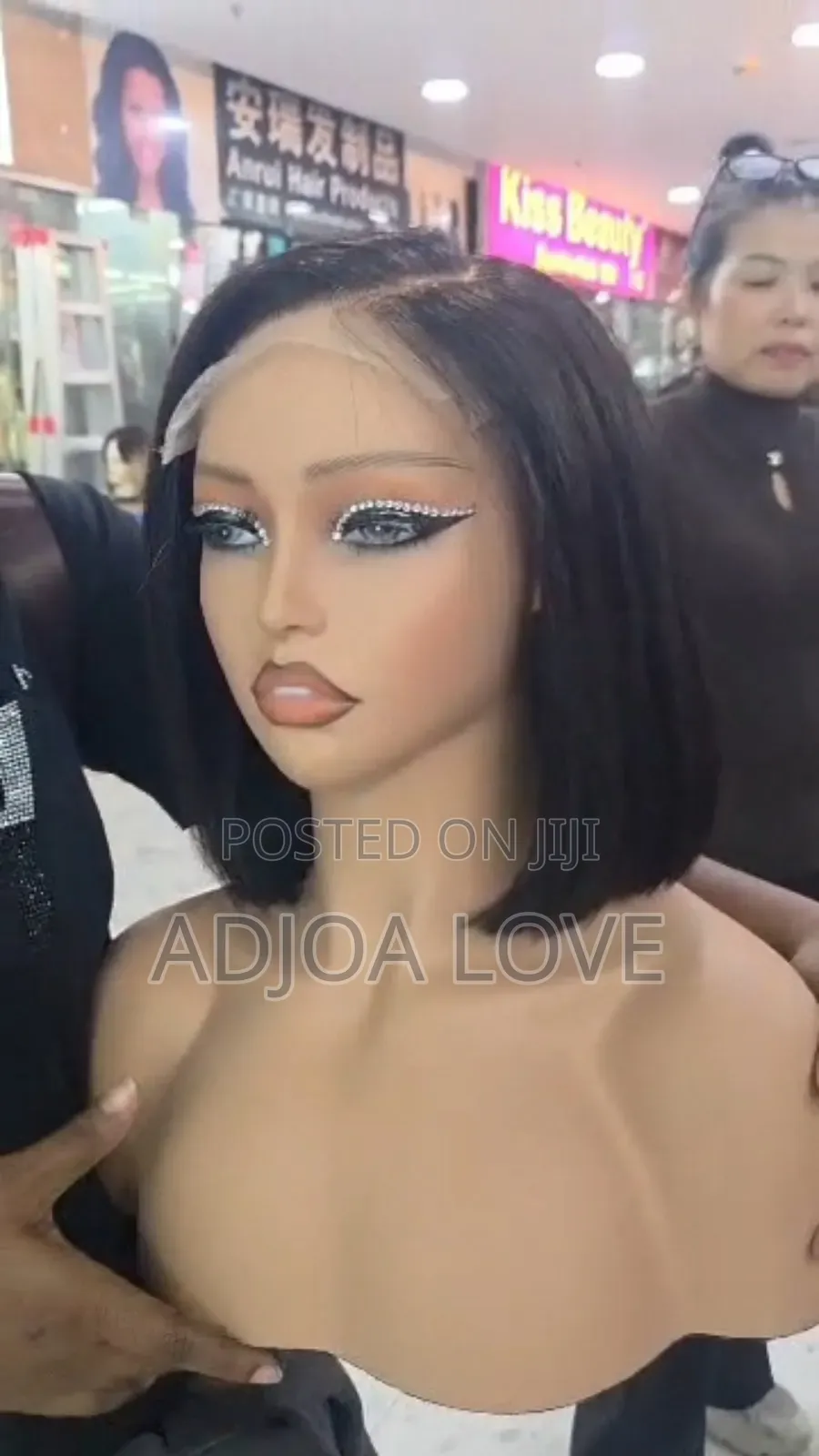 5x5 Sdd Glueless Bob Wig 14" Bob