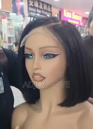 5x5 Sdd Glueless Bob Wig 14" Bob