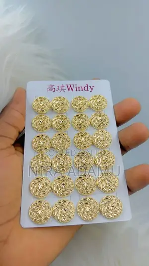 A Pair of Earrings at a Moderate Price