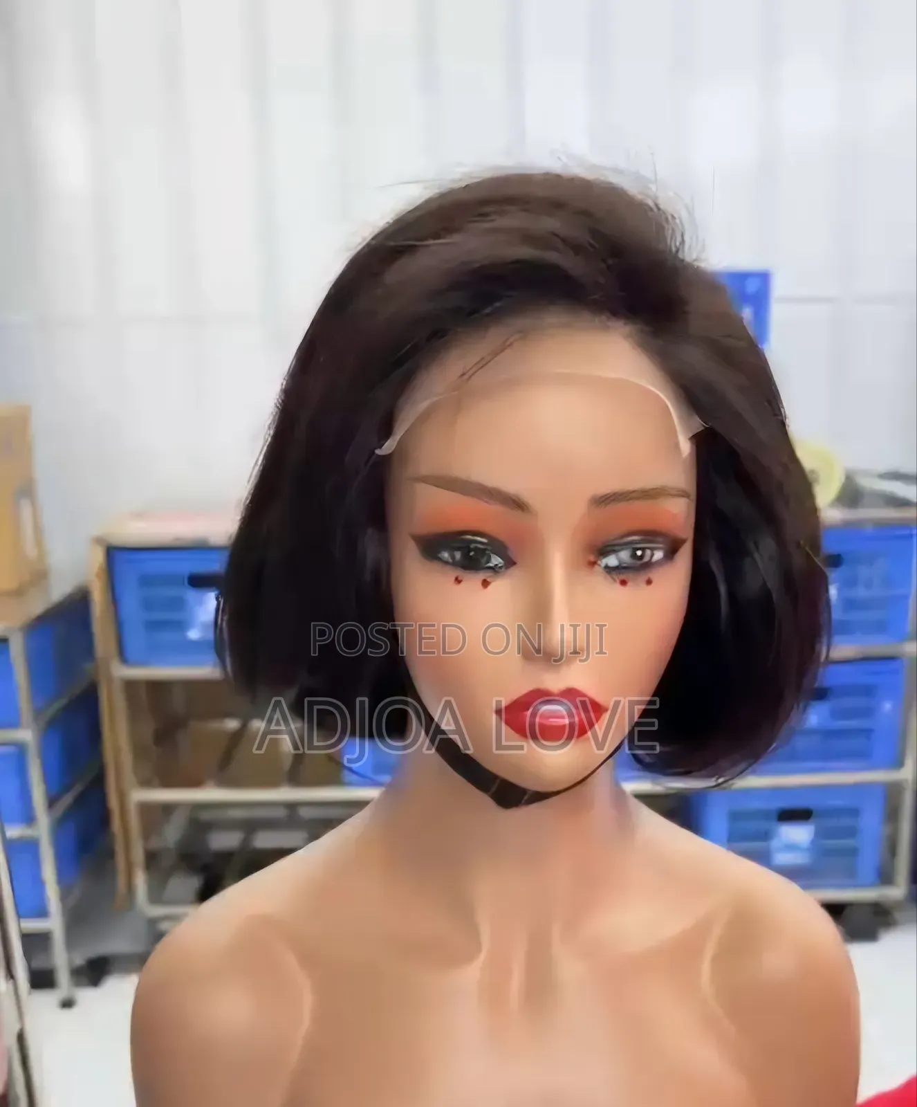 5x5 Bob Glueless Wig Human Hair