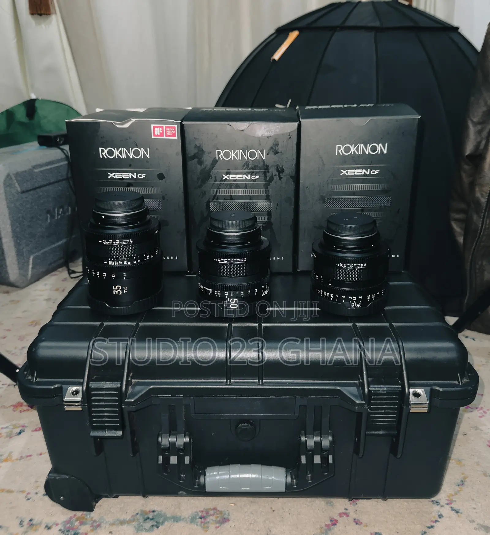 Xeen Cf Pro Cinema Lenses Rental/Hire | Ef Mount | Accra, Ghana