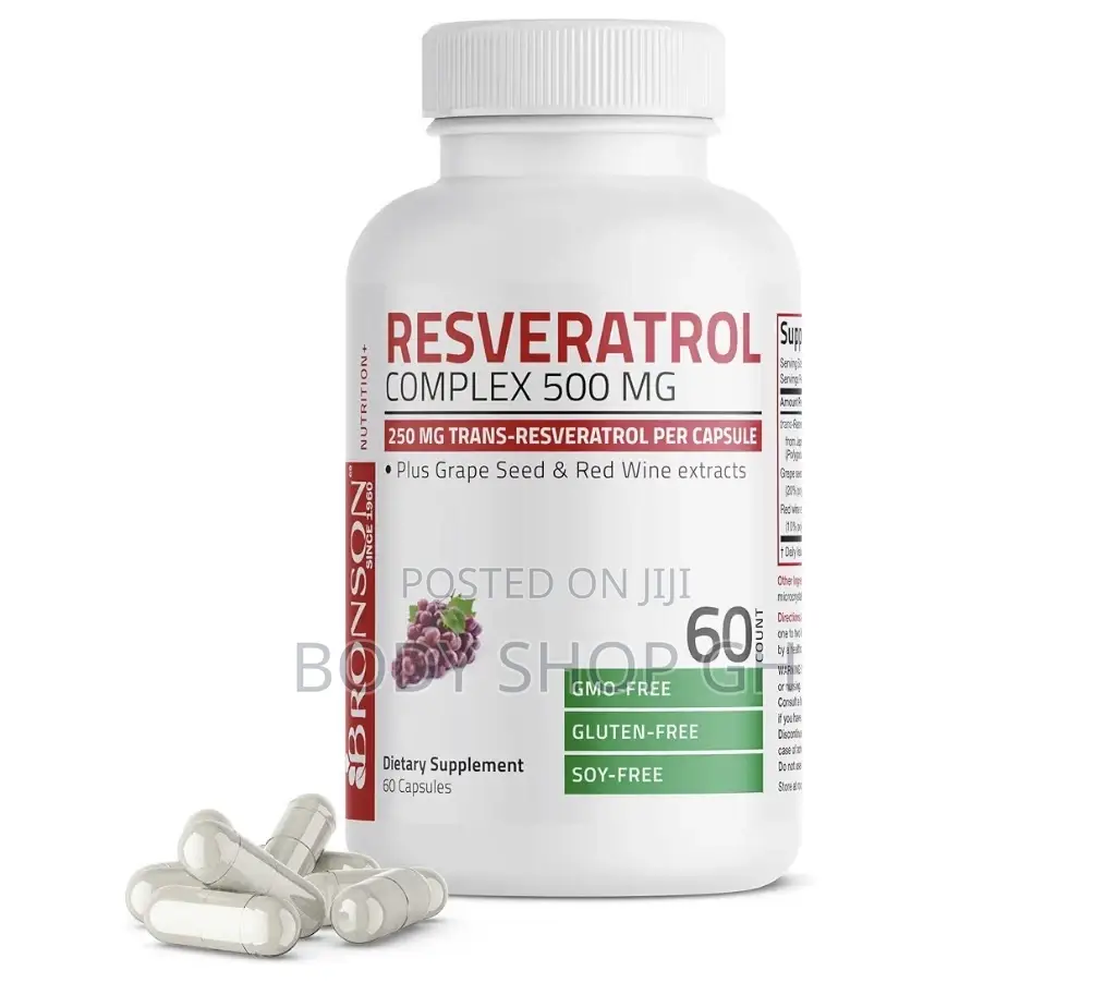 Bronson Resveratrol -Trans-Resveratrol + Grape Seed Extract