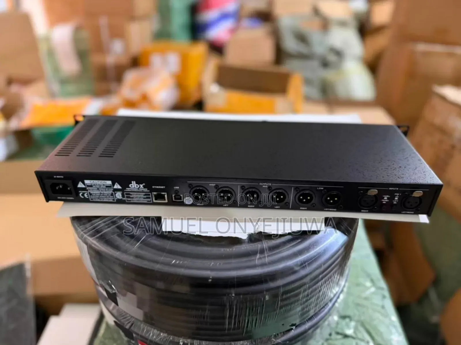 Original DBX Drive Rack Pa2 Two-Input, 6-Output Speaker Processor