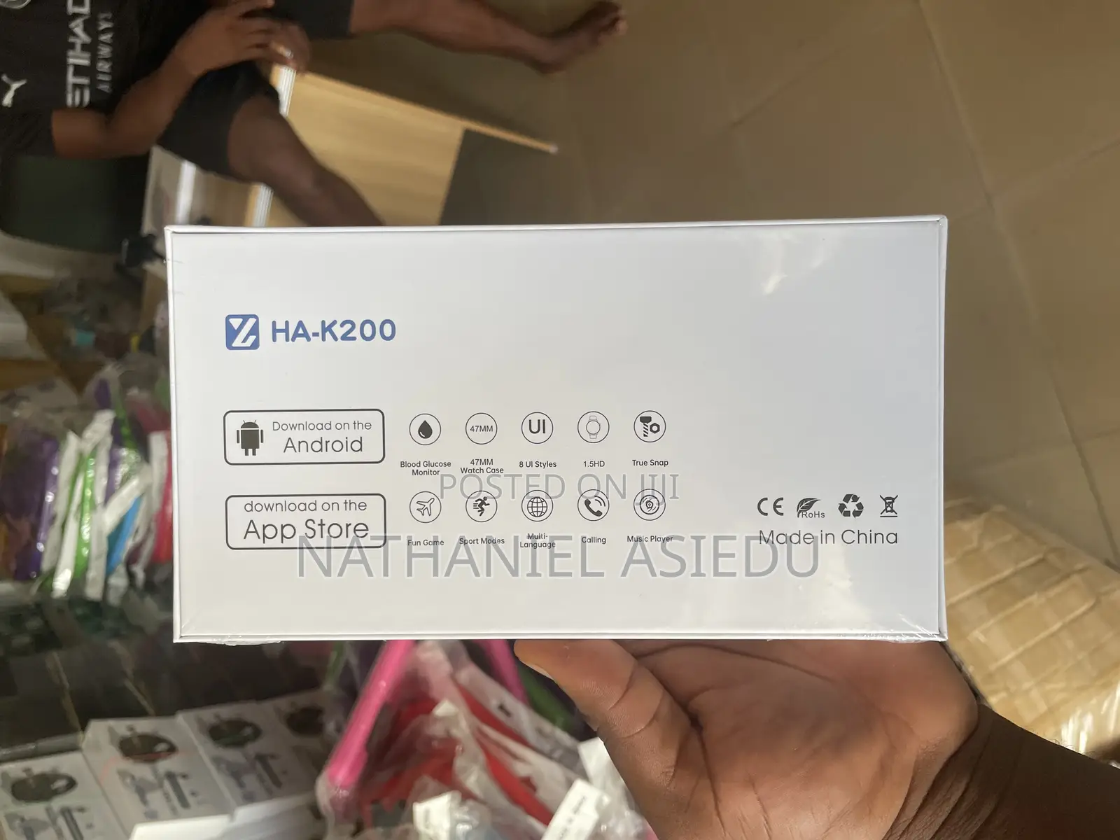 Ha- Smartwatch With Sim Slot