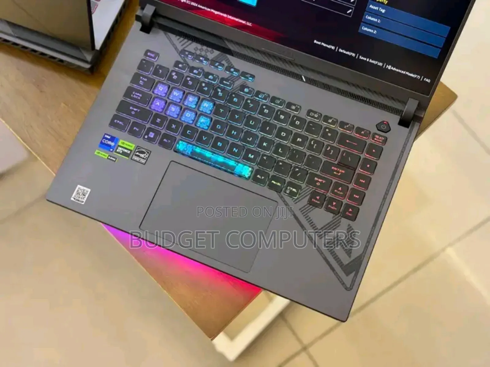 New Laptop Asus ROG Strix G16 G614 32GB Intel Core i9 SSD 2T