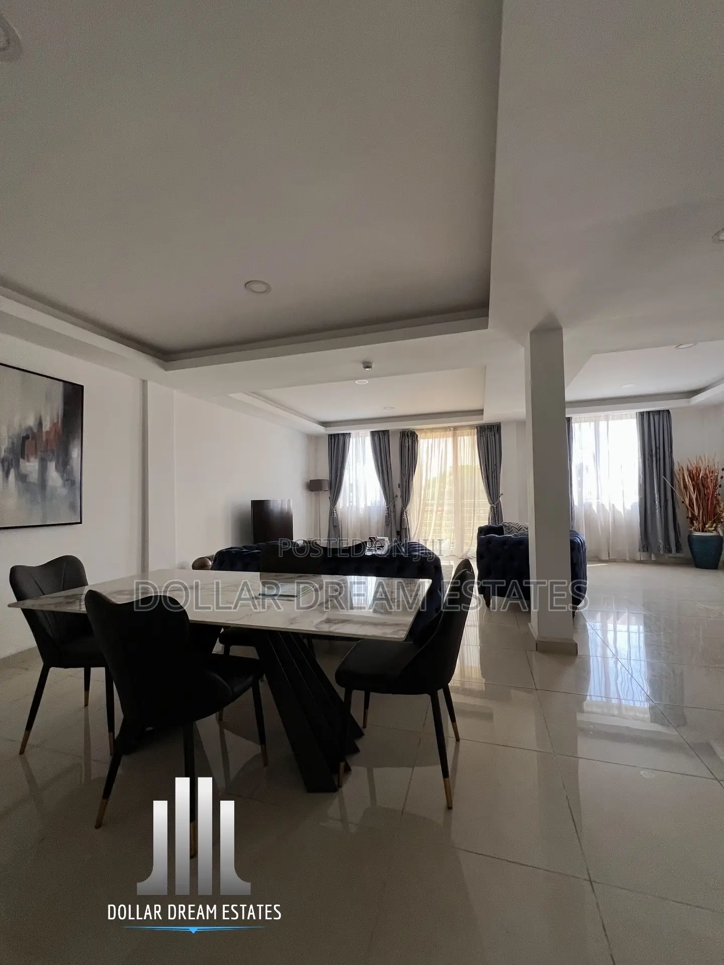 Furnished 3bdrm Apartment in Airport Residential Area for rent