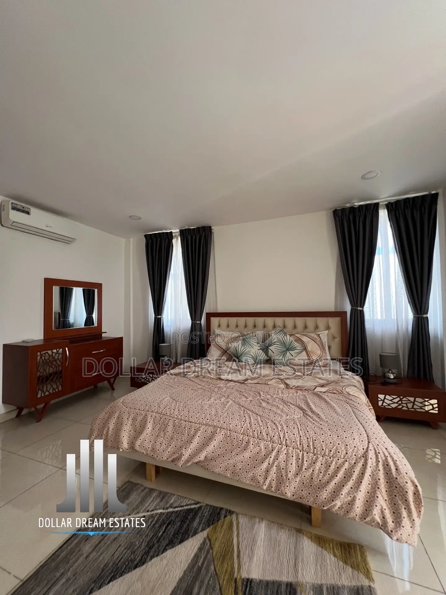 Furnished 3bdrm Apartment in Airport Residential Area for rent