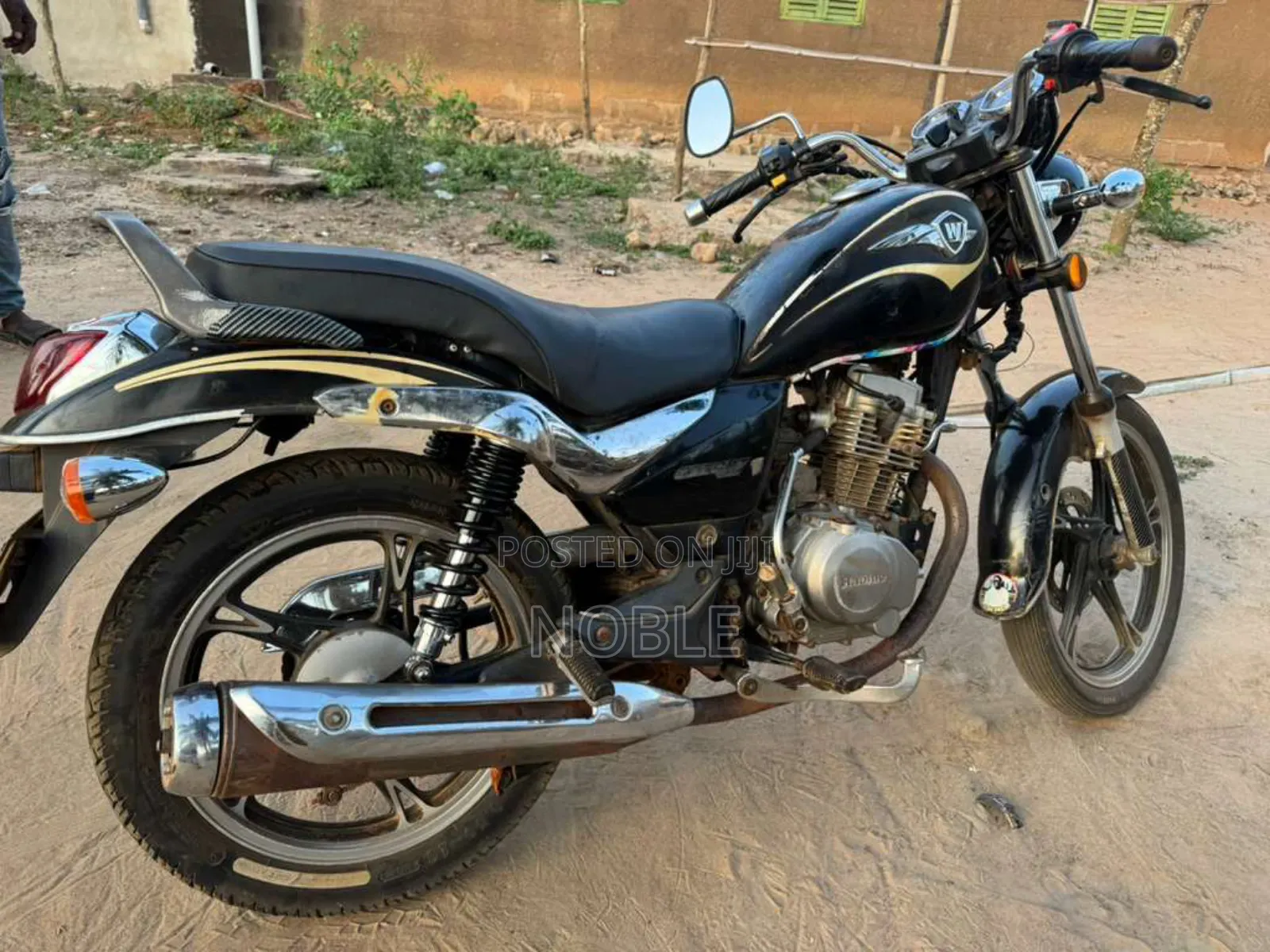 Haojue EX125 2024 Black