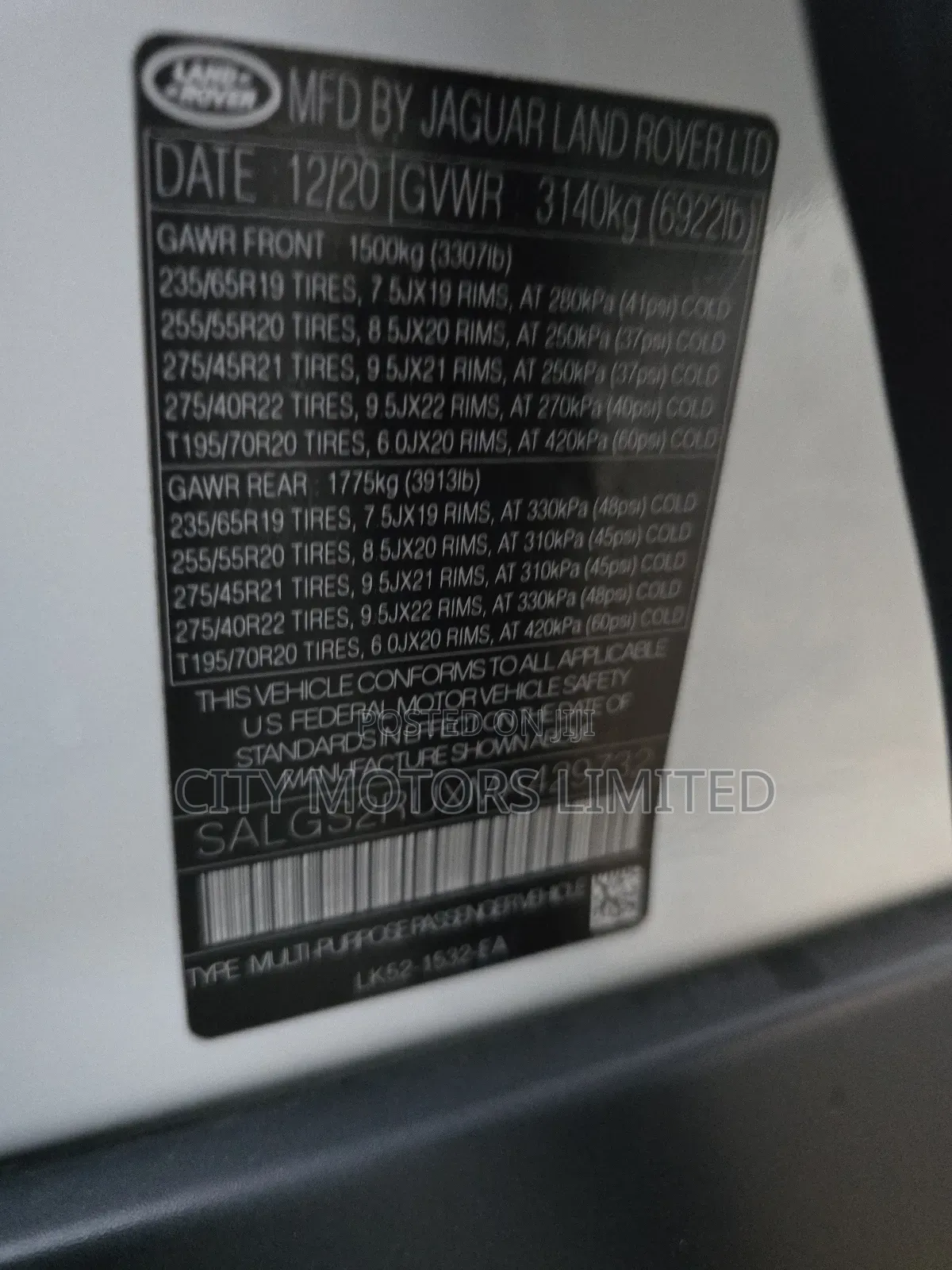 Land Rover Range Rover Vogue 2021 White